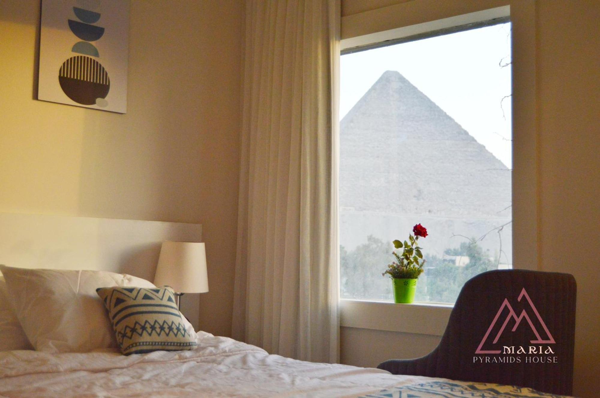 Maria Pyramids House Hotel Kafrat al Jabal Exterior photo