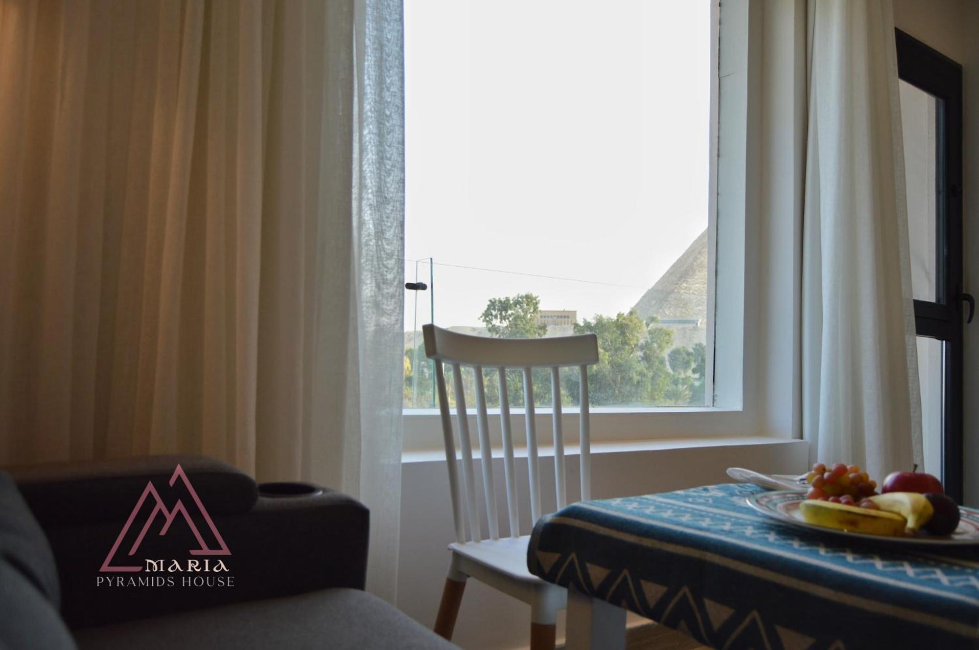 Maria Pyramids House Hotel Kafrat al Jabal Exterior photo